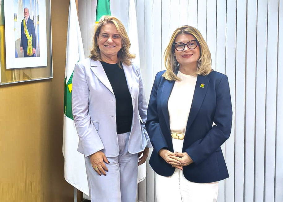 Com a presidente da Embrapa, Silvia Massruhá