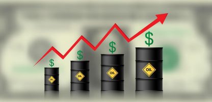 6536470-o-preco-do-petroleo-esta-subindo-barris-de-dolar-do-petroleo-e-infograficos-com-uma-seta-vermelha-subindo-os-precos-do-petroleo-conceito-ilustracao-isolado-fundo-desfocado-de-um-dolar-vetor