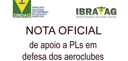 Nota oficial defesa dos aeroclubes