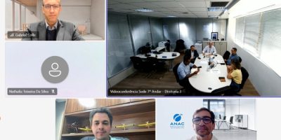 ALINHAMENTO: videoconferência realizada no dia 19 contemplou pauta que abrange também redução de assimetrias entre empresas aeroagrícolas e operadores privados