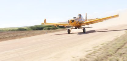 CENÁRIO: ferramenta que está sendo desenvolvida na Bahia deve trazer ganhos de segurança e produtividade em uma aviação altamente intensa como a agrícola - foto: Castor Becker Jr/C5 NewsPress