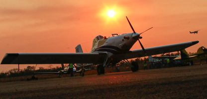 LIDERANÇA: projeto deve sair do papel em 2027, beneficiando o Estado com a maior frota aeroagrícola do País - foto: Castor Becker Jr/C5 NewsPress