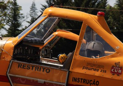 Aviões de isntrução no Cavag do Aseroclube de Passo Fundo/RS - foto: Castor Becker Jr/C5 NewsPress