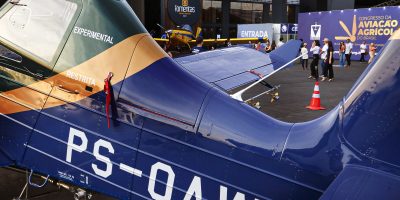 MOSTRA: aeronaves, equipamentos, tecnologias e serviços integram as atrações que dividirão os estandes em Goianápolis - fotos: Castor Becker Júnior/C5 NewsPress