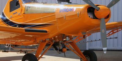 IPANEMA: avião brasileiro é um marco mundial na fabricação de aeronaves agrícolas - foto: Castor Becker Júnior/C5 NewsPress