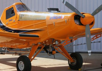 IPANEMA: avião brasileiro é um marco mundial na fabricação de aeronaves agrícolas - foto: Castor Becker Júnior/C5 NewsPress