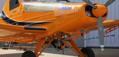 IPANEMA: avião brasileiro é um marco mundial na fabricação de aeronaves agrícolas - foto: Castor Becker Júnior/C5 NewsPress