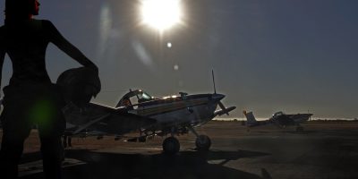 PROTAGONISMO: aprendizado foca no aprimoramento e valorização da força feminina em todos os segmentos do setor aeroagrícola - Imagem: Arte sobre foto de Castor Becker Júnior