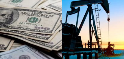 dolar x petróleo