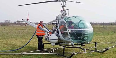ESTRUTURA: Segundo contrato com o governo, empresa encarregada das operações deve manter pelo menos cinco helicópteros prontos para operar – foto: divulgação