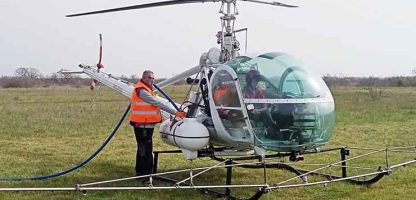 ESTRUTURA: Segundo contrato com o governo, empresa encarregada das operações deve manter pelo menos cinco helicópteros prontos para operar – foto: divulgação