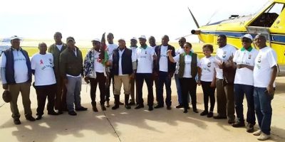 ESFORÇO: em 2023 o país já havia feito uma rodada de semadura com apoio da aviação agrícola - foto: Seedballs Kenia