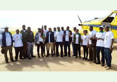 ESFORÇO: em 2023 o país já havia feito uma rodada de semadura com apoio da aviação agrícola - foto: Seedballs Kenia